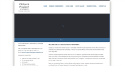 Desktop Screenshot of clintonprospectapartments.com